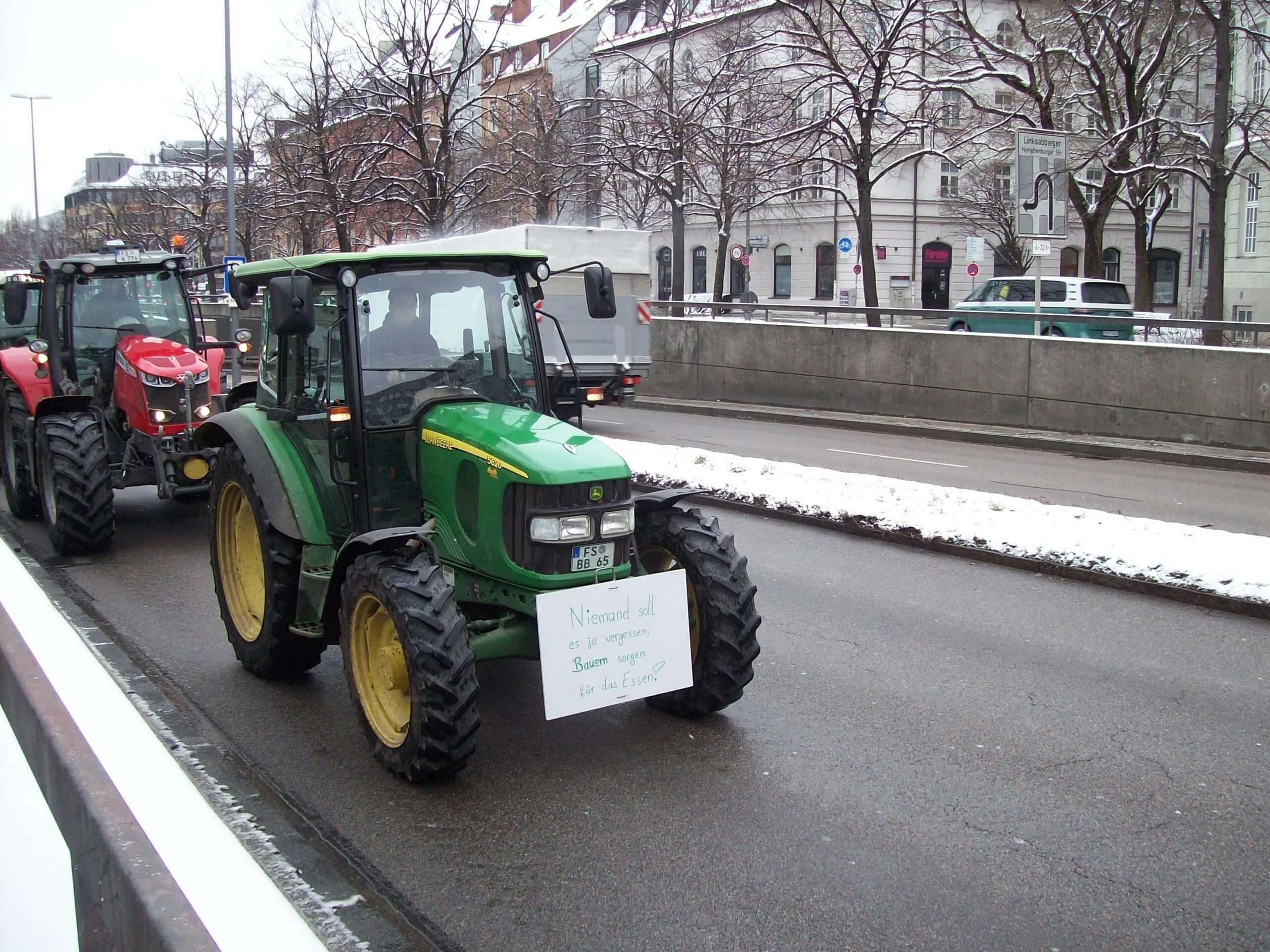 Farmer Protests in London Over Inheritance Tax Law Changes